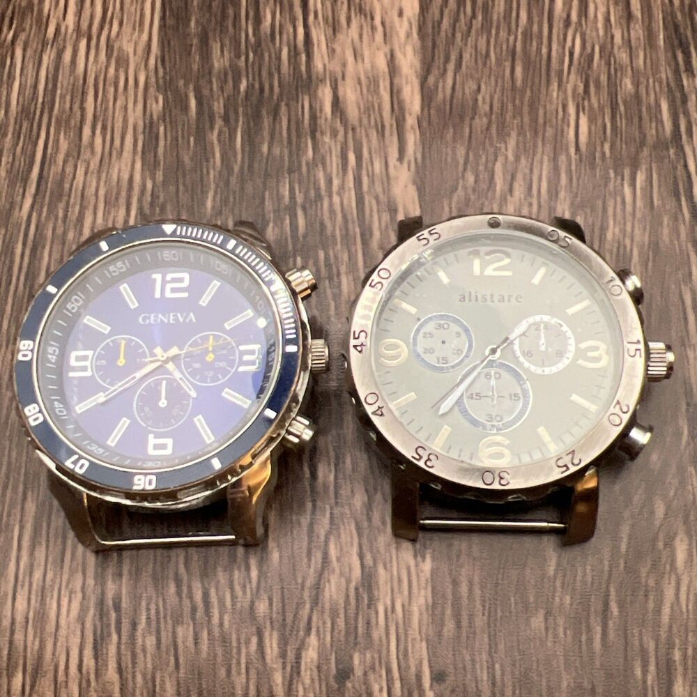 Two Oversized Men’s Watch Dials 50mm